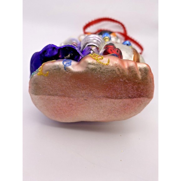 Christopher Radko Christmas Ornament Happy Snow Year Used - Picture 8 of 10